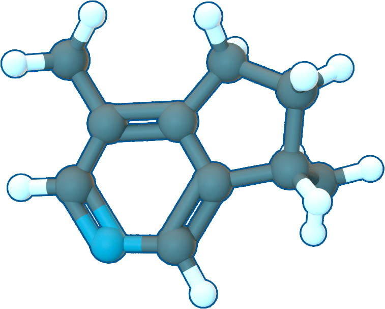 Image of Actinidine | C10H13N | Supreme Pharmatech